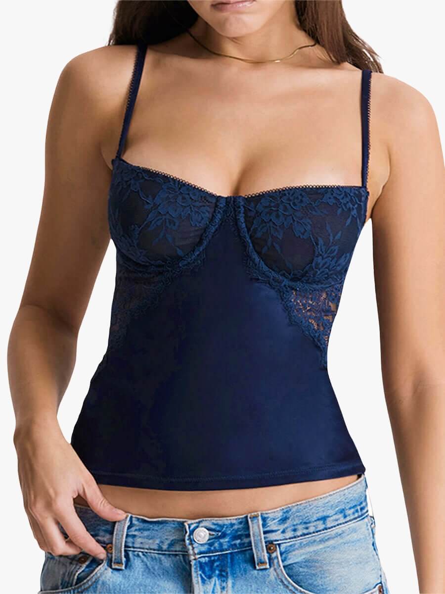 Navy Comfy Tank Top